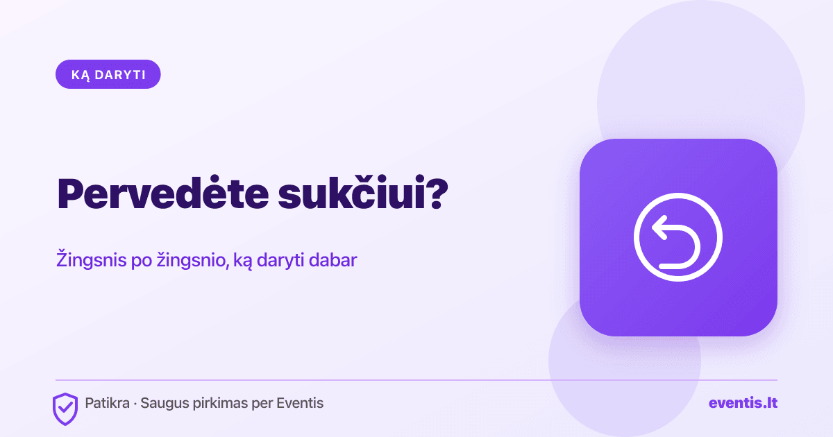 Pervedėte pinigus sukčiui? Ką daryti žingsnis po žingsnio